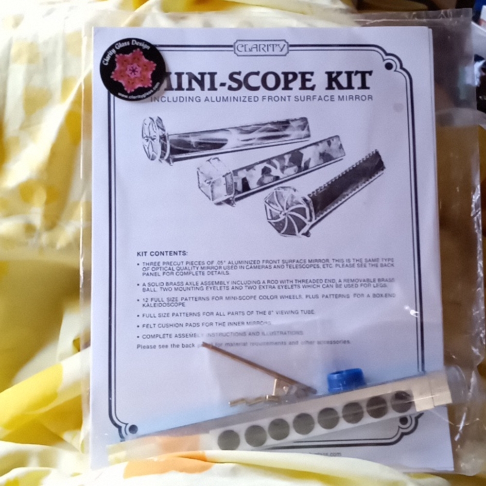 Mini scope kit set of 3,  new, by Clarity